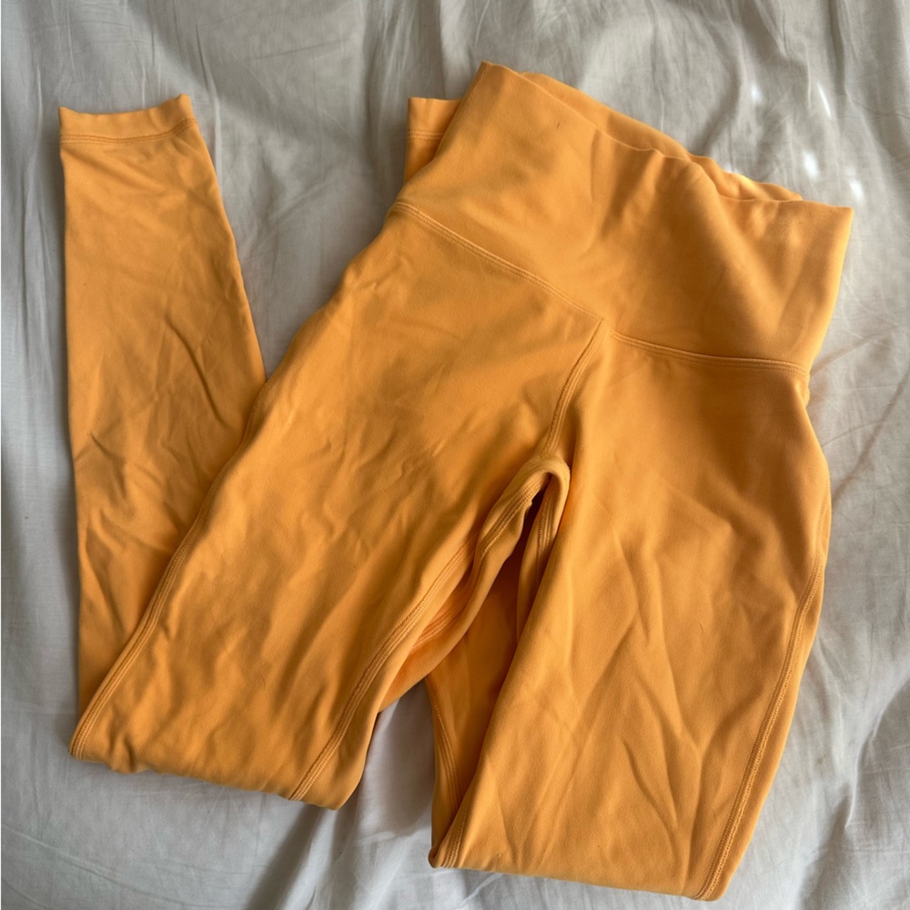 Lululemon Athletica Orange Leggings